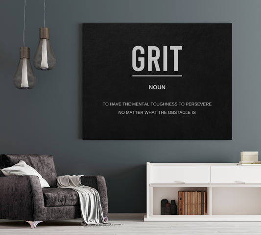 Grit Noun Canvas