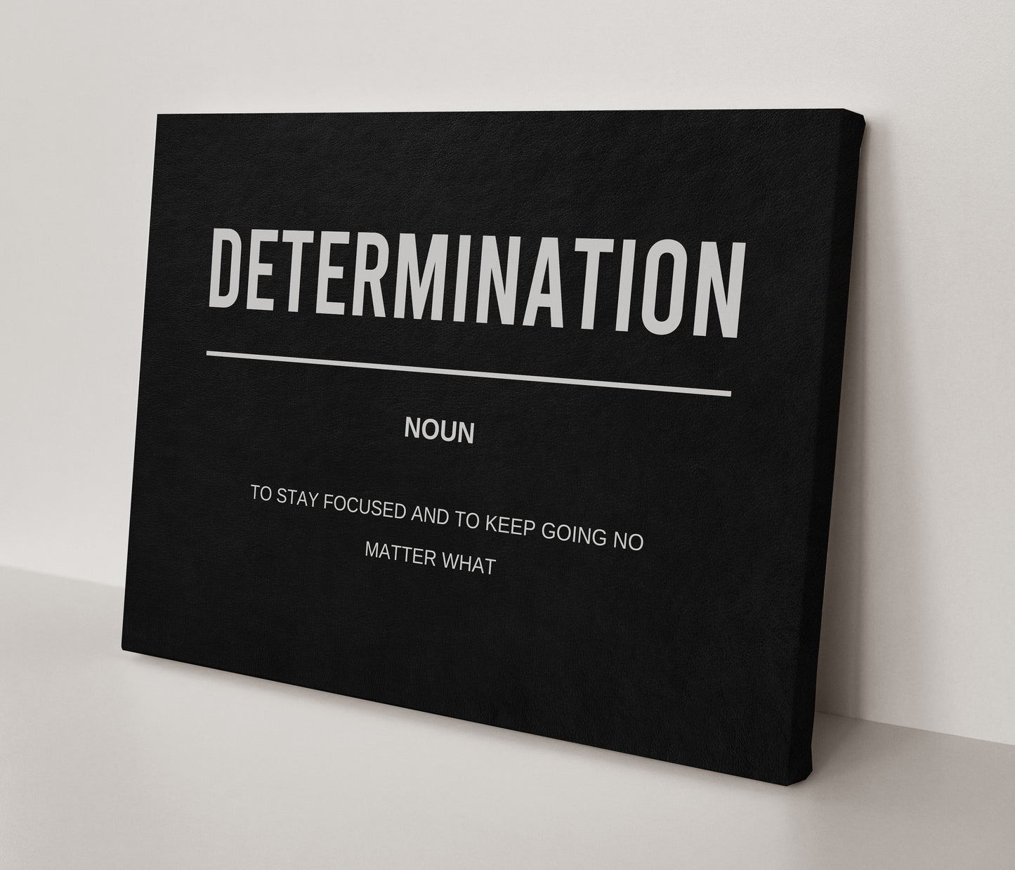 Determination Noun Canvas