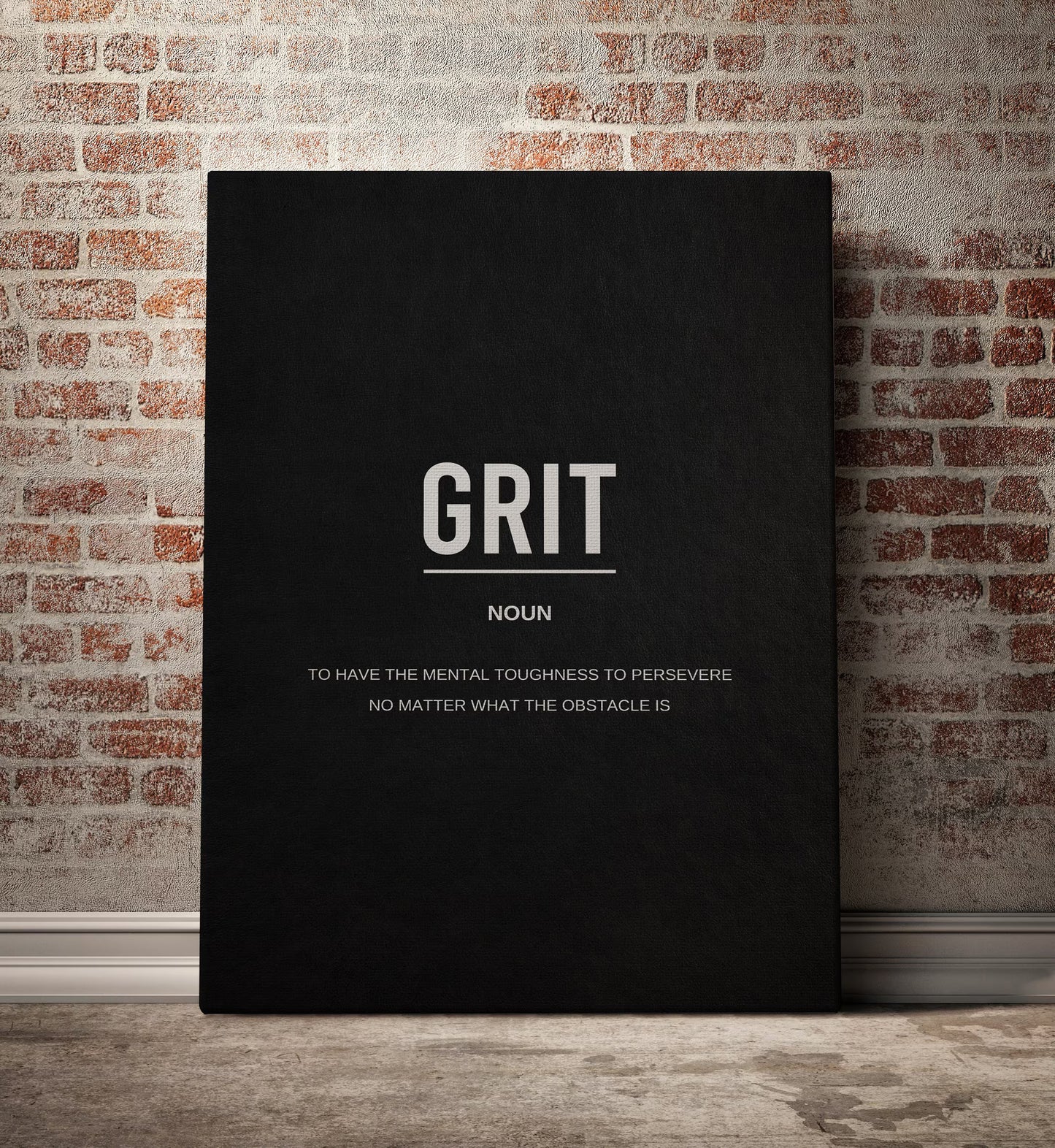 Grit, Determination And Success Canvas Bundle