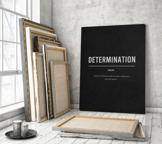 Determination Noun Canvas