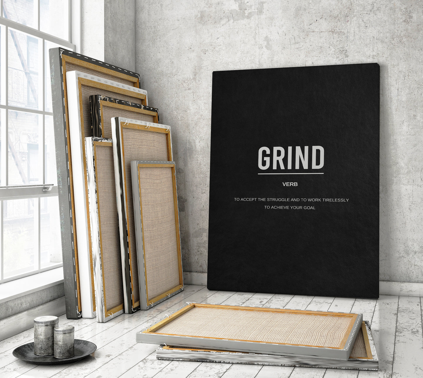 Grind - Verb Canvas