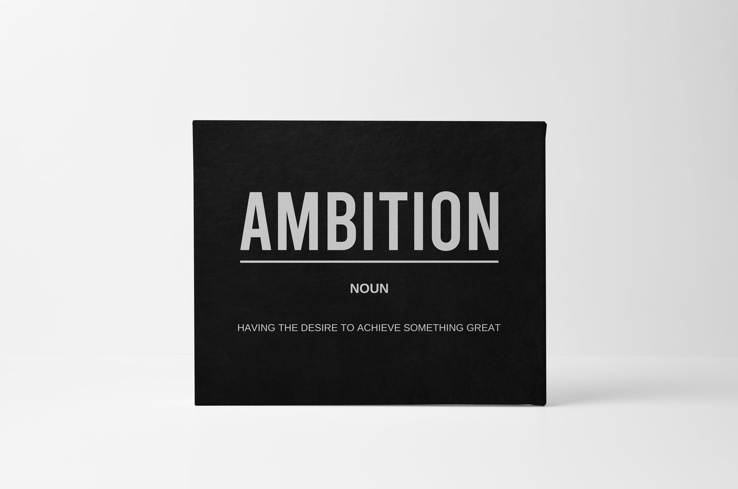 Ambition Noun Canvas