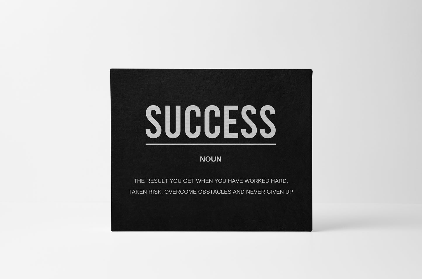Success - Noun Canvas