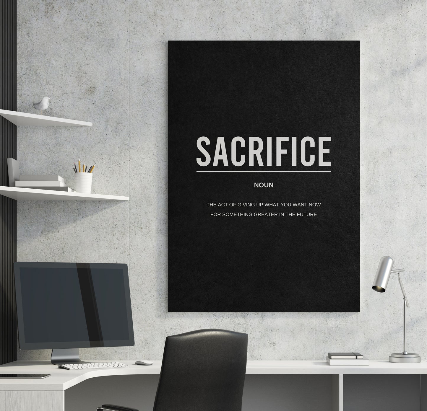 Sacrifice - Noun Canvas
