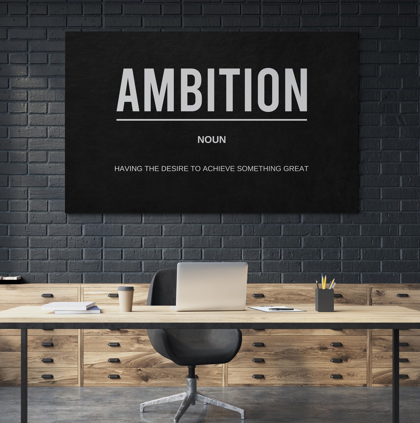 Ambition Noun Canvas
