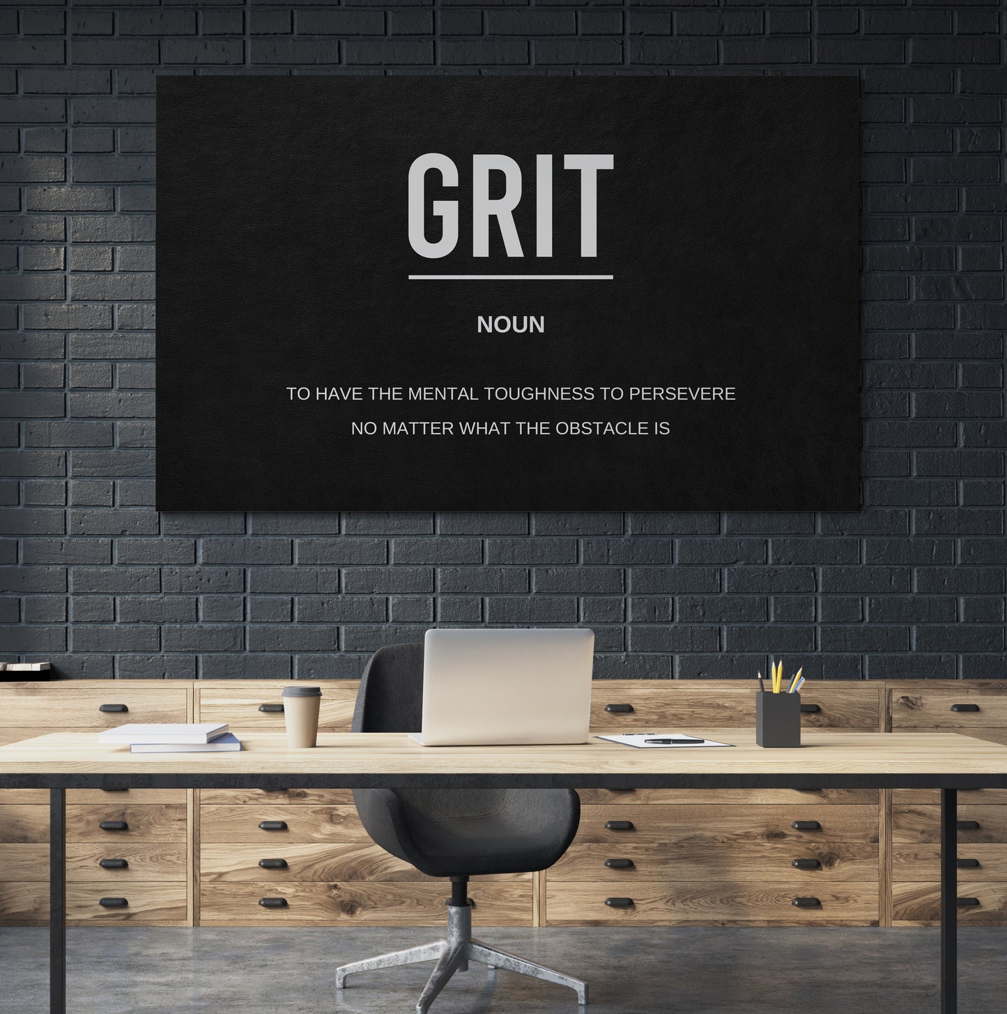 Grit Noun Canvas