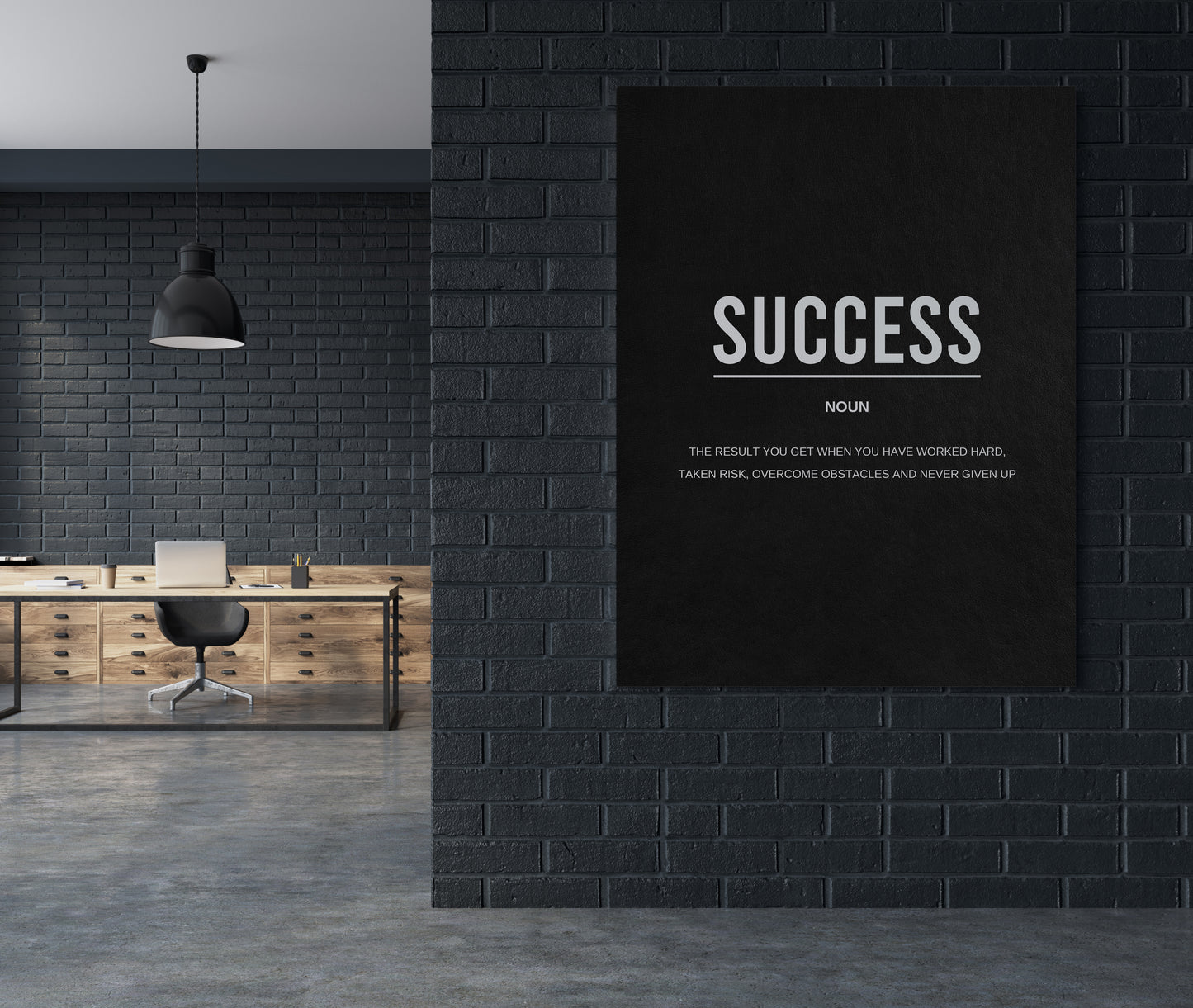 Success - Noun Canvas