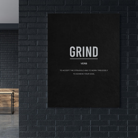 Grind - Verb Canvas