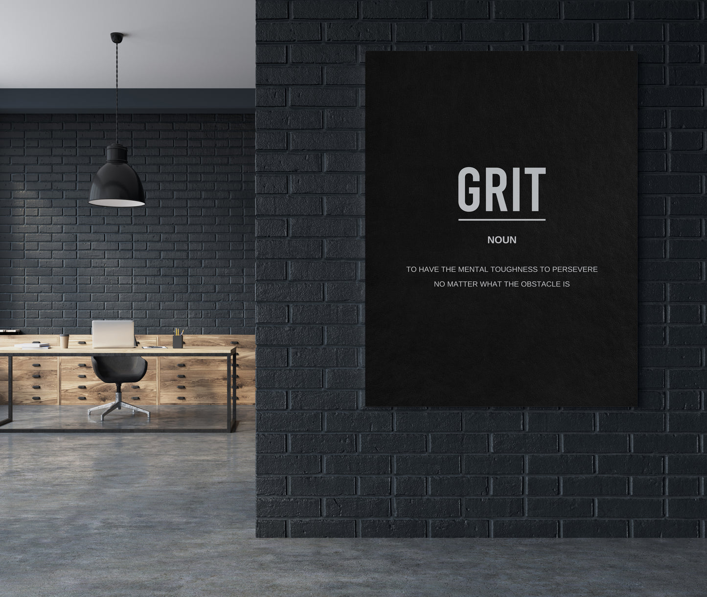 Grit Noun Canvas