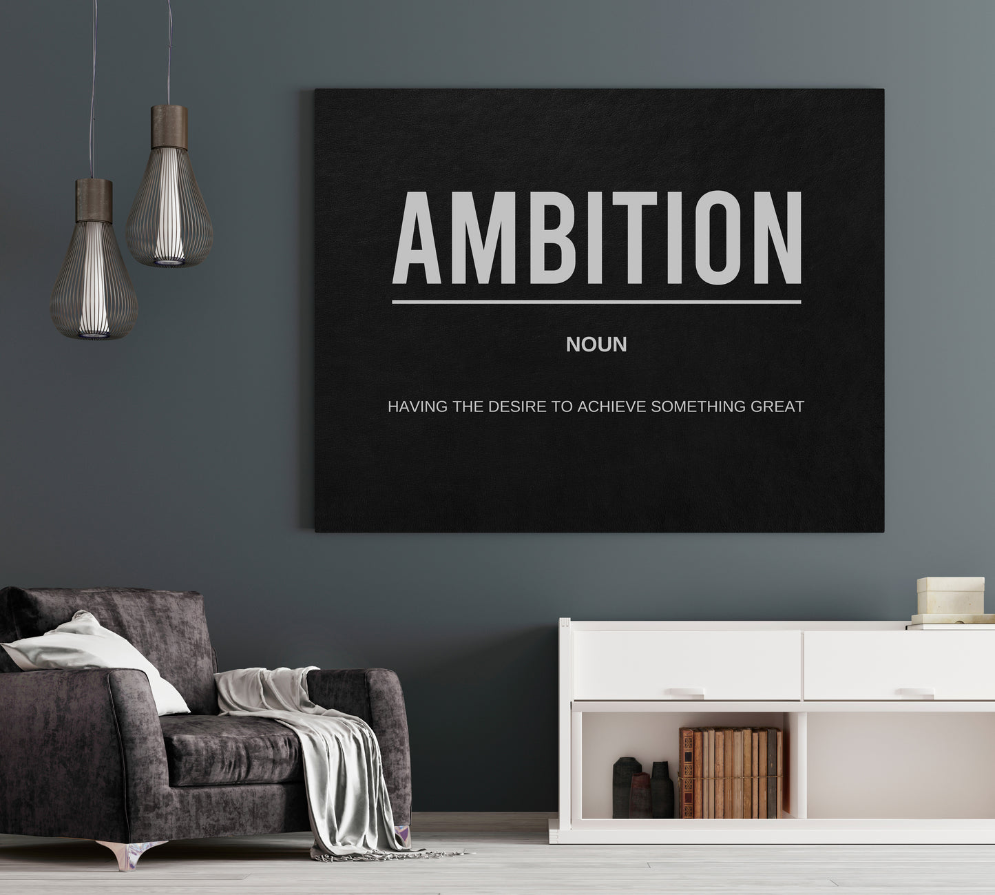 Ambition Noun Canvas