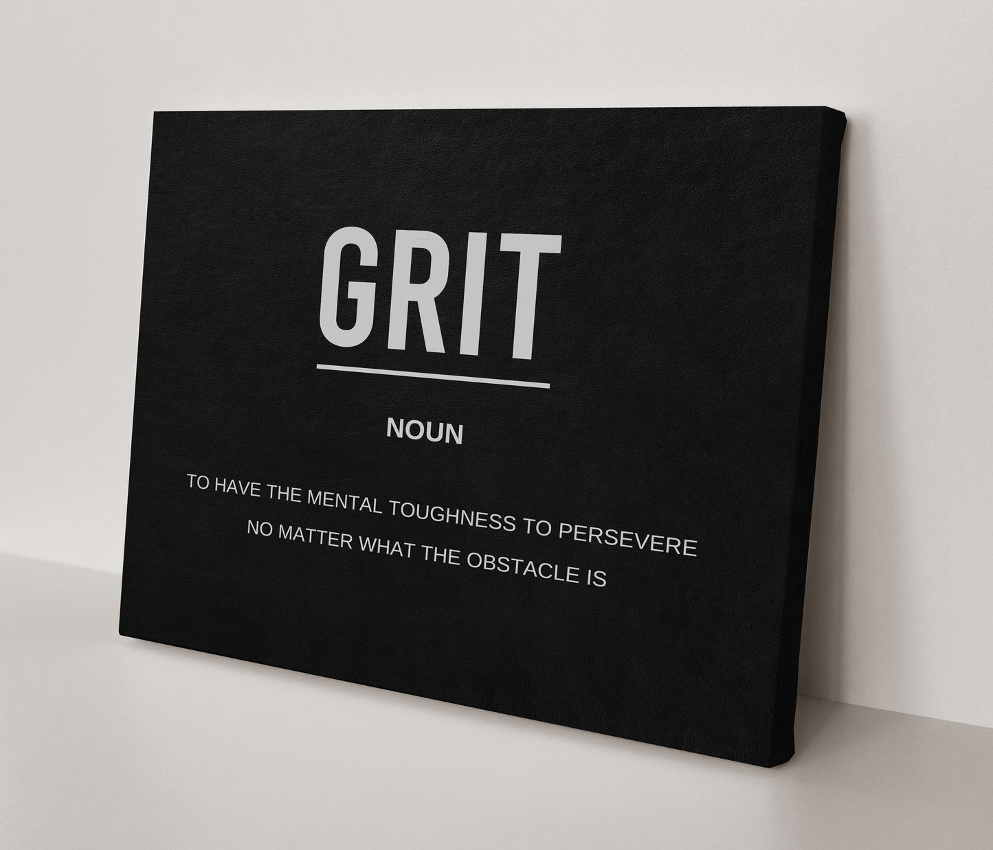 Grit Noun Canvas