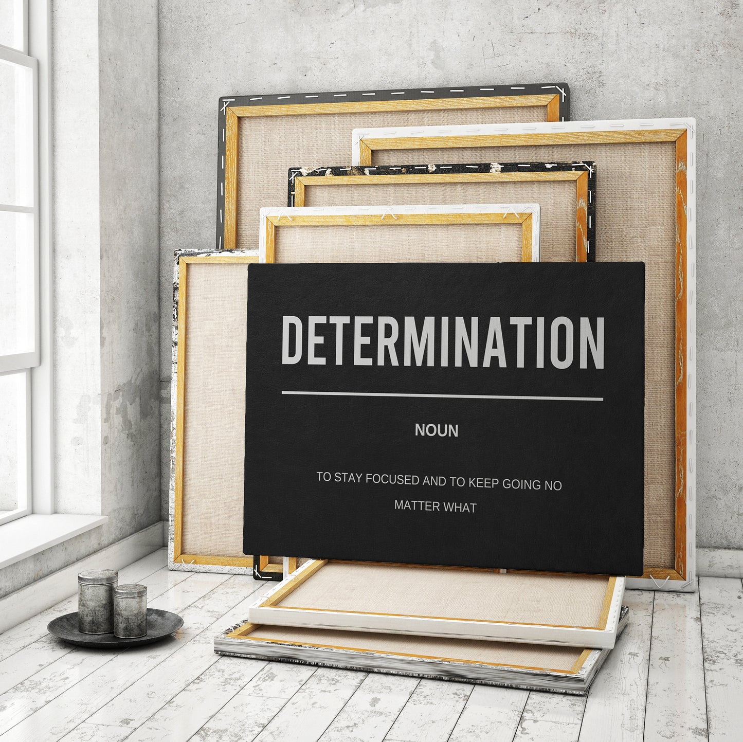 Determination Noun Canvas