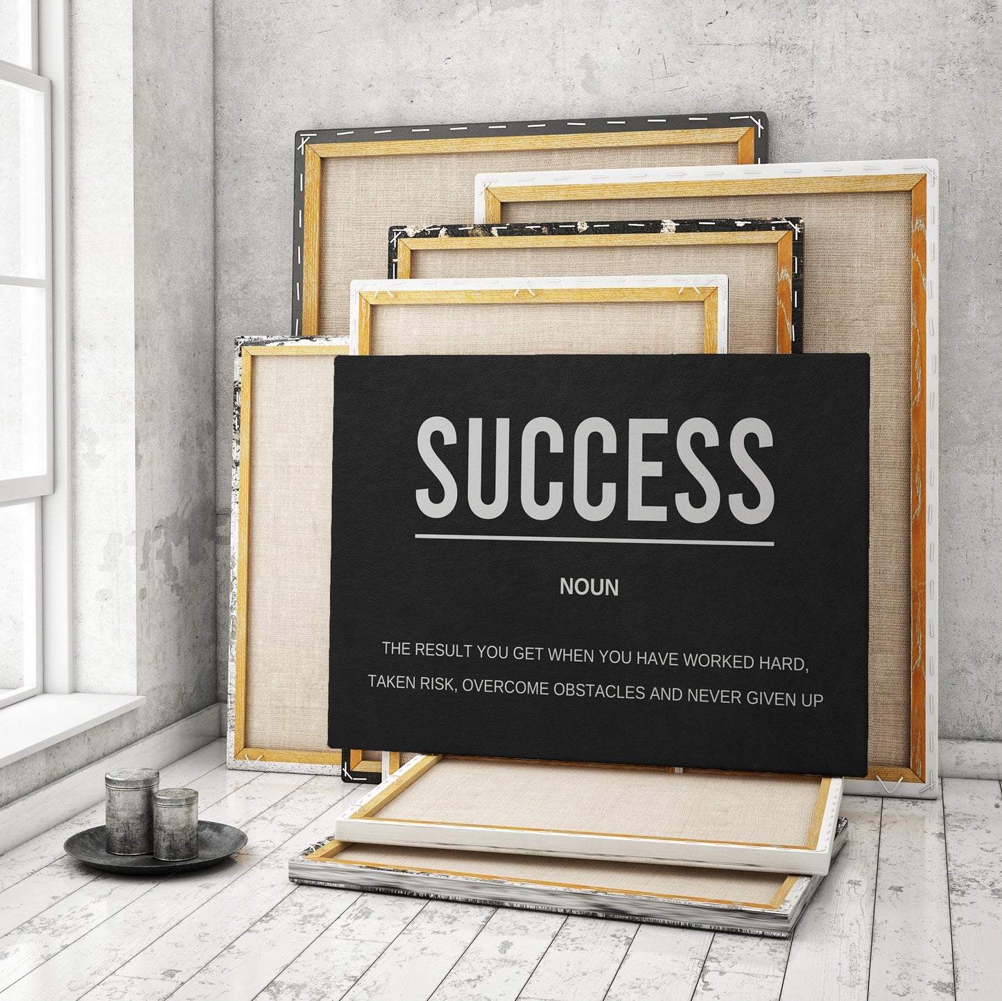 Success - Noun Canvas