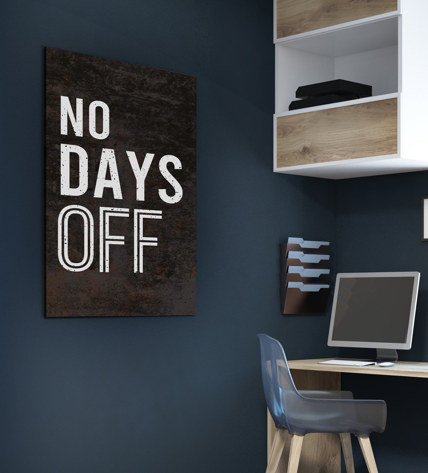 No Days Off Canvas